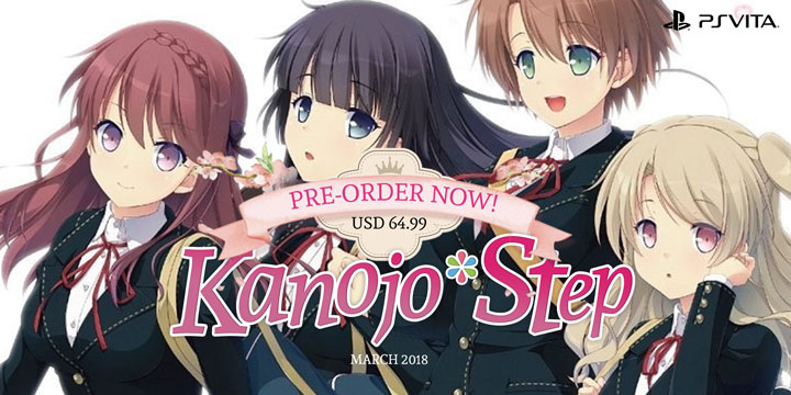 The Comedic Dating Visual Novel Kanojo *Step is Coming to PS Vita