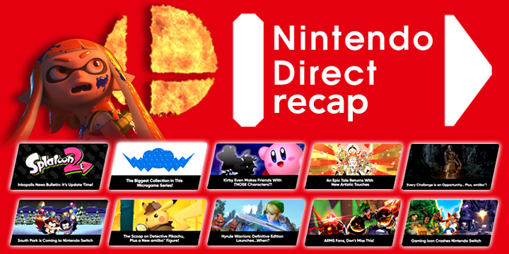 Nintendo Direct 8.3.2018
