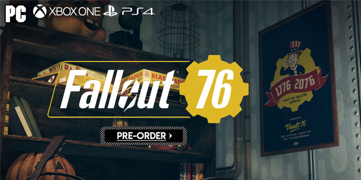 Fallout 76, Fallout 76 PS4, Fallout 76 XONE, Fallout 76 PC, Fallout 76 US, Fallout 76 Europe, Fallout 76 gameplay, Fallout 76 features, Fallout 76 release date, Fallout 76 price, Fallout 76 trailer, Fallout 76 screenshots