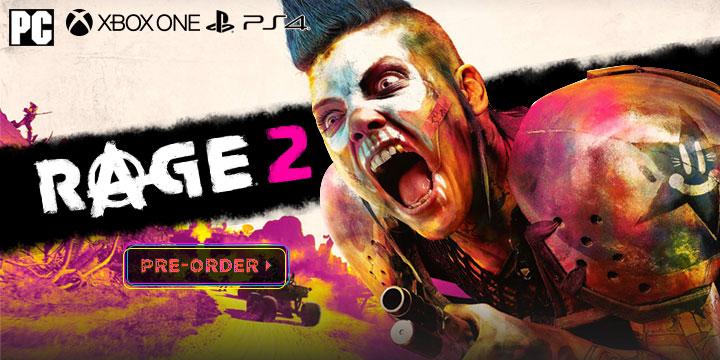 Rage 2, Rage 2 PS4, Rage 2 XONE, Rage 2 PC, Rage 2 US, Rage 2 Europe, Rage 2 gameplay, Rage 2 features, Rage 2 gameplay, Rage 2 release date, Rage 2 price, Rage 2 trailer, Rage 2 screenshots