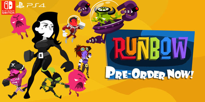 Runbow Deluxe Edition, PlayStation 4, Nintendo Switch, US, Europe, game, features, trailer, screenshots, release date, price