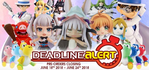 DEADLINE ALERT! All The Toy Pre-Orders Closing Jun 18th – Jun 24th!