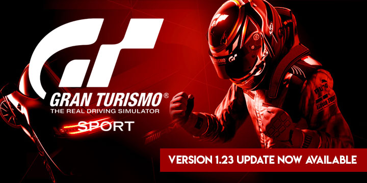 Gran Turismo Sport, PS4, PSVR, US, Europe, Japan, Asia, gameplay, features, updates, Version 1.23, screenshots, trailer