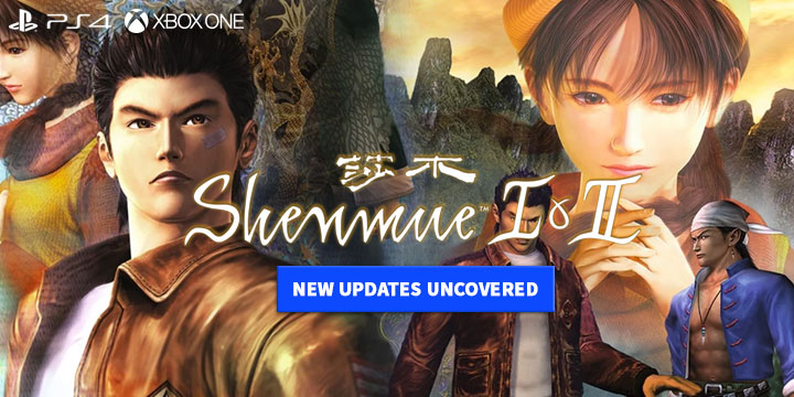 Shenmue I & II, PlayStation 4, Xbox One, release date, gameplay, price, features, Europe, North America, Asia, game, update, Shenmue I & II Cut Load Times, Shenmue I & II Brand Deals