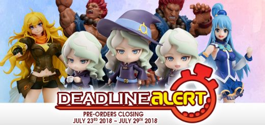 DEADLINE ALERT! All The Toy Pre-Orders Closing Jul 23rd – Jul 29th!