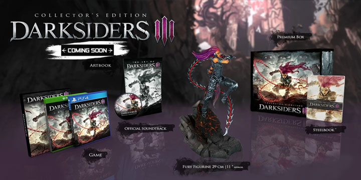  Darksiders III, PS4, XONE, PC, US, Europe, gameplay, features, release date, price, trailer, screenshots, Gamescom, Gamescom 2018