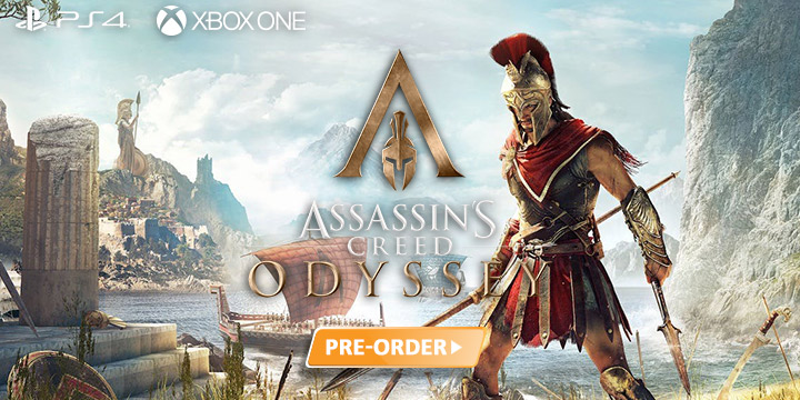 Assassin's Creed Odyssey, PlayStation 4, Xbox One, US, North America, Europe, Australia, Japan, release date, gameplay, trailer, price, features, Gamescom, Gamescom 2018, The Hunt for Medusa Trailer, Alexios and Kassandra trailer