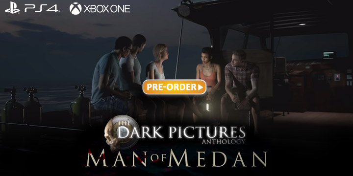 The Dark Pictures, The Dark Pictures Anthology, The Dark Pictures Man of Medan, The Dark Pictures Series, Horror Series, release date, gameplay, features, price, US, North America, Gamescom, Gamescom2018, Horror game, Supermassive Games, Bandai Namco