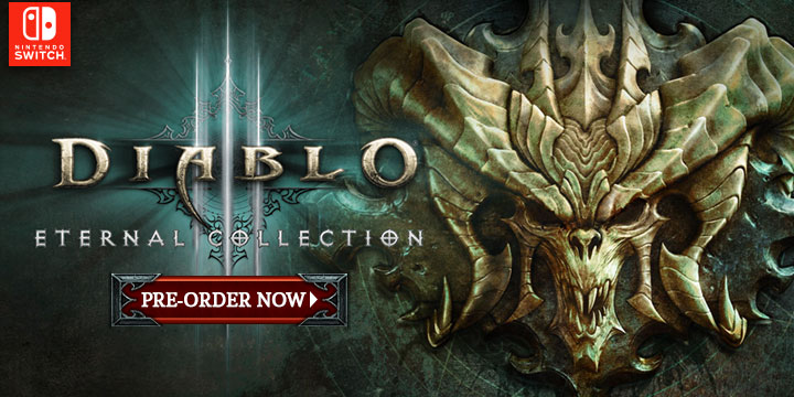 Diablo III: Eternal Collection, Diablo III, US, Europe, Switch, Nintendo Switch, gameplay, features, release date, price, trailer, screenshots, Blizzard