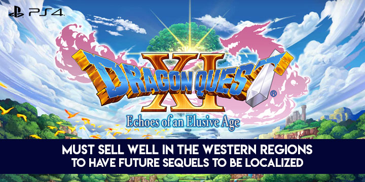 Dragon Quest XI: Echoes of an Elusive Age, PS4, US, Europe, Australia, Asia, gameplay, features, trailer, screenshot, Western regions, localization, update, TGS 2018, TGS, Tokyo Game Show, Tokyo Game Show 2018