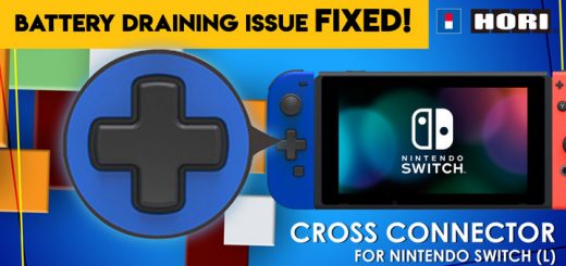 Mobile Mode Exclusive Cross Connector (L), Nintendo Switch, Hori D-Pad Controller, Hori D-Pad Controller battery draining issue, Hori, Battery draining issue fixed, Switch Update 6.0.0, Hori D-Pad Joy Con, Japan, features