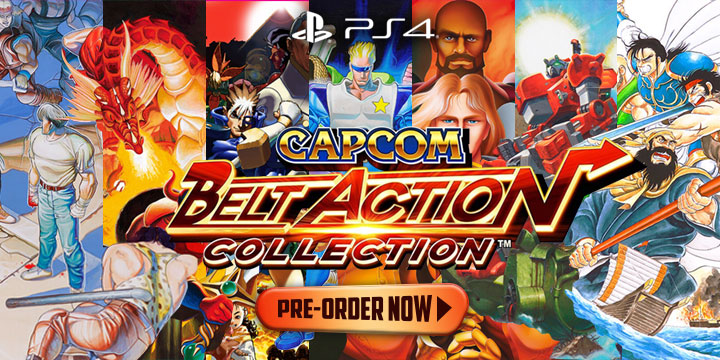 Capcom Belt Action Collection, PS4, PlayStation 4, Asia, Chinese, gameplay, features, release date, price, trailer, screenshots 
