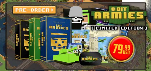 8-Bit Armies, 8-Bit Armies [Limited Edition], PS4, XONE, Windows, PC, US, Europe, gameplay, features, release date, price, trailer, screenshots