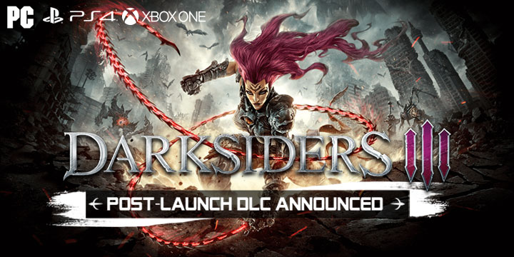 Darksiders III, THQ Nordic, PS4, Xbox One, PC, US, North America, Europe, gameplay, features, price, update, DLC, The Crucible, Keepers of the Void, game