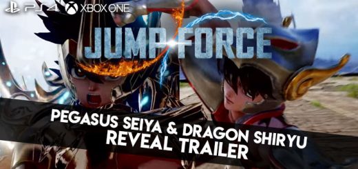 Jump Force, PlayStation 4, Xbox One, release date, gameplay, price, features, US, North America, Europe, new character, update, new trailer, Pegasus Seiya, Dragon Shiryu, Saint Seiya