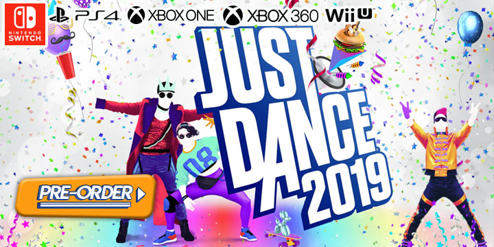  Just Dance, Just Dance 2019, US, Europe, Australia, PS4, XONE, switch, Xbox 360, Wii U, Wii, gameplay, features, release date, price, trailer, screenshots, Ubisoft