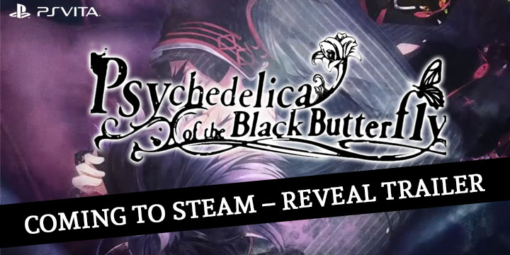 Psychedelica of the Black Butterfly, PS Vita, US, gameplay, features, release date, update, Steam, PC, trailer, screenshots, Intragames, Idea Factory