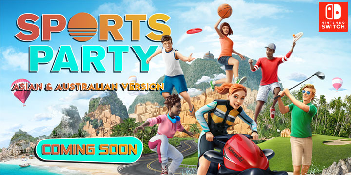 Sports Party, Nintendo Switch, Switch, US, Europe, Japan, Ubisoft, gameplay, features, release date, price, trailer, screenshots