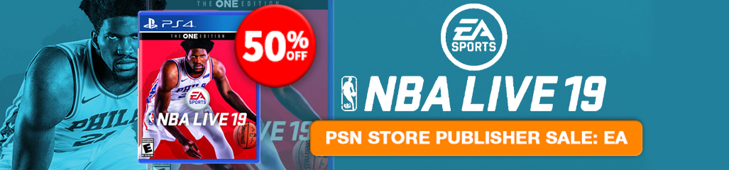 NBA Live 2k19: The One Edition, Battlefield 1, Unravel Two, Fe, Burnout Paradise Remastered, Publisher Sale, EA Sale, EA, PSN Store, PSN Store Sale, Sony, PlayStation, PlayStation 4, PSN October Sale
