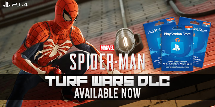 Spider-Man, Turf Wars, DLC, Trailer, PlayStation 4, Japan, Asia, US, North America, Europe, release date, gameplay, features, price, trailer, Marvel’s Spider-Man: City That Never Sleeps, City That Never Sleeps DLC, update, post-launch DLC, launch trailer