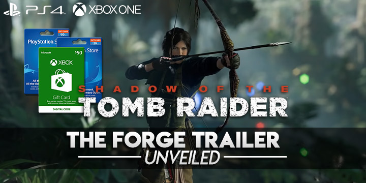 Shadow of the Tomb Raider, PlayStation 4, Xbox One, DLC, The Forge, The Forge DLC, first DLC, features, gameplay, price, North America, Europe, Japan, Asia, Australia, update, developer diary, release date, new trailer