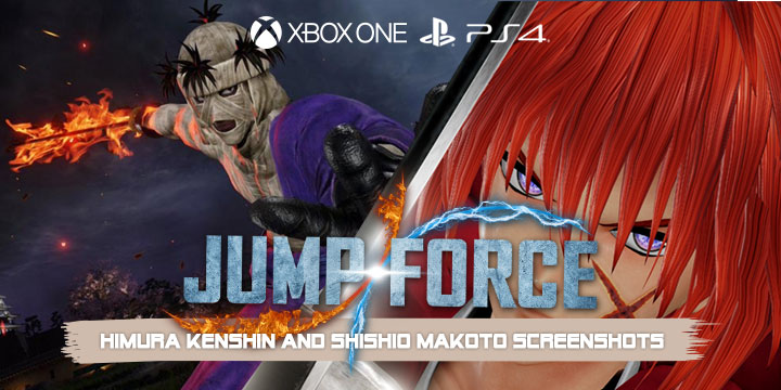 Jump Force, PlayStation 4, Xbox One, release date, gameplay, price, features, US, North America, Europe, update, Kane, new screenshots, Himura Kenshin, Shishio Makoto 