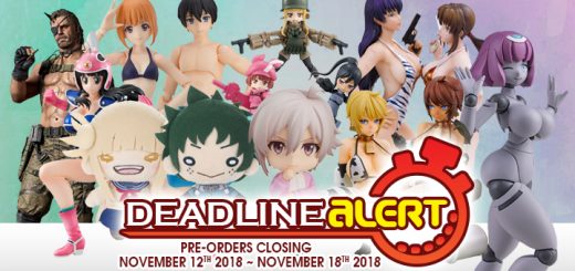 DEADLINE ALERT! All The Toy Pre-Orders Closing Nov 12th – Nov 18th!
