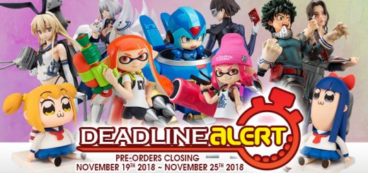 DEADLINE ALERT! Figure & Toy Pre-Orders Closing November 19th – November 25th!