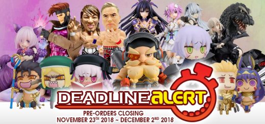 DEADLINE ALERT! All The Toy Pre-Orders Closing Nov 26th – Dec 2nd!