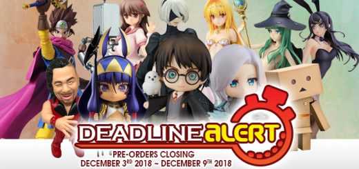 DEADLINE ALERT! All The Toy Pre-Orders Closing Dec 3rd – Dec 9th!
