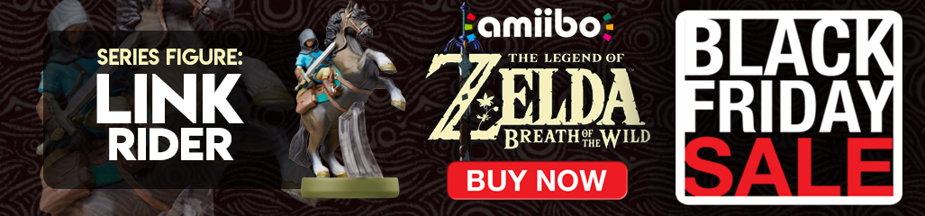Black Friday, Accessories, The Legend of Zelda: Breath of the Wild, Amiibos, Nintendo