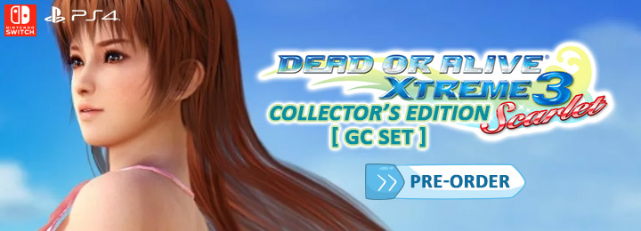 Dead or Alive Xtreme 3: Scarlet, Dead or Alive, release date, gameplay, features, price, Nintendo Switch, PS4, PlayStation 4, Koei Tecmo, official website, characters, first details, pre-order