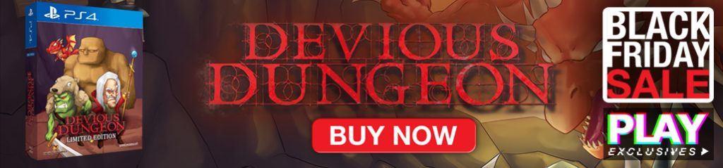 Black Friday, Black Friday Sale, PLAY Exclusives, Tachyon Prject, Semispheres, Reverie, Bleed, Bleed 2, Bleed + Bleed 2, Devious Dungeon