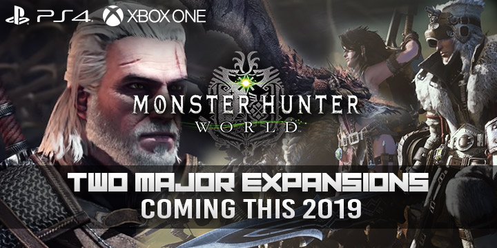 Monster Hunter, Monster Hunter: World, US, Europe, Japan, PS4, XONE, PlayStation 4, Xbox One, updates, Icebourne Expansion