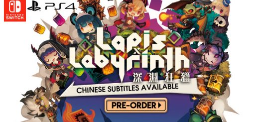 Lapis x Labyrinth, PS4, Nintendo Switch, Switch, PlayStation 4, Asia, Chinese Subs, gameplay, features, release date, price, trailer, screenshots