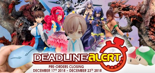 DEADLINE ALERT! All The Toy Pre-Orders Closing Dec 17th – Dec 23rd!