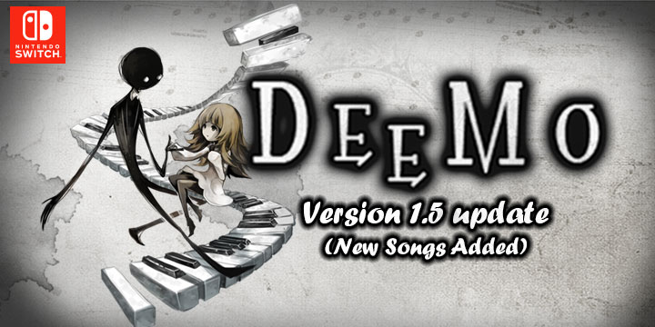 Deemo, Nintendo Switch, Japan, gameplay, features, trailer, price, update, news, new songs, version 1.5, Flyhigh Works