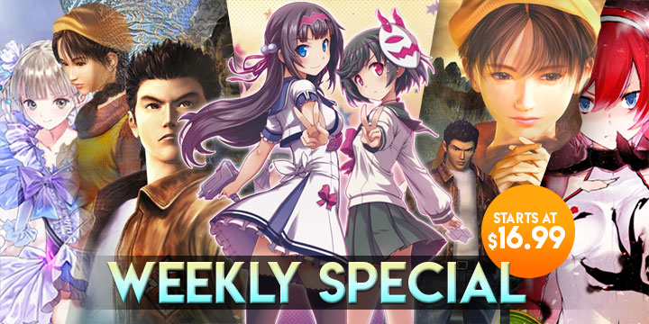 WEEKLY SPECIAL: Shenmue I & II, Gal*Gun 2, Blue Reflection, & More!