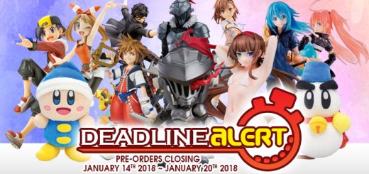 DEADLINE ALERT! All The Toy Pre-Orders Closing Jan 14th – Jan 20th!