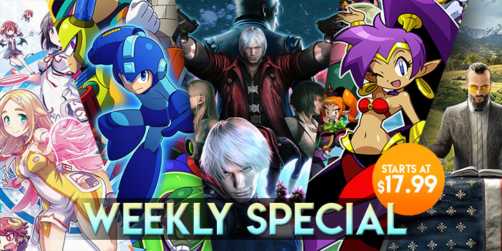 WEEKLY SPECIAL: Devil May Cry 4, Shantae: Half-Genie Hero, Gal*Gun 2, & More!