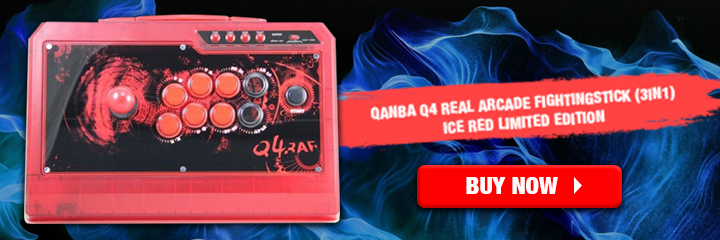 Qanba Joystick, EVO Japan, EVO, EVO Japan 2019, accessory, accessories, joysticks, Qanba