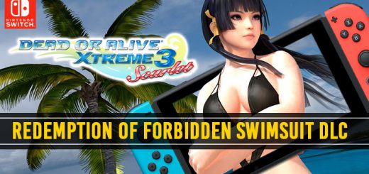 Dead or Alive Xtreme 3: Scarlet, Dead or Alive Xtreme 3, Dead or Alive, Koei Tecmo, Team Ninja, Switch, Asia, update, news, Forbidden Swimsuit, DLC