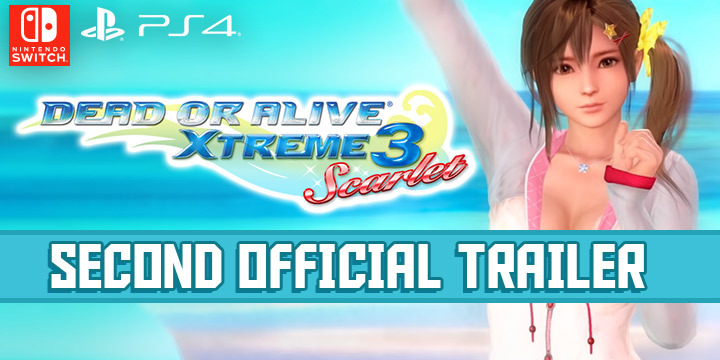 Dead or Alive Xtreme 3: Scarlet, Dead or Alive Xtreme 3, Dead or Alive, Koei Tecmo, Team Ninja, PS4, Switch, Japan, Asia, gameplay, features, release date, price, trailer, screenshots, update, news, second trailer, new trailer