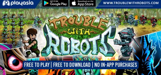 Trouble With Robots, Playasia, iOS, Android, free to play, free to download, free, mobile game