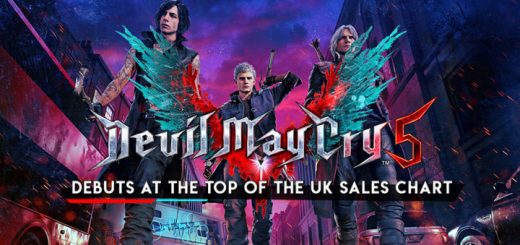 Devil May Cry 5, Capcom, Devil May Cry, PS4, XONE, PlayStation 4, Xbox One, update, sales, UK Sales chart