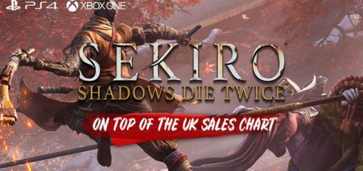 Sekiro: Shadows Die Twice, Activision, FromSoftware, US, Europe, Japan, Asia, PS4, PlayStation 4, XONE, Xbox One, sales, updates, UK Sales Chart
