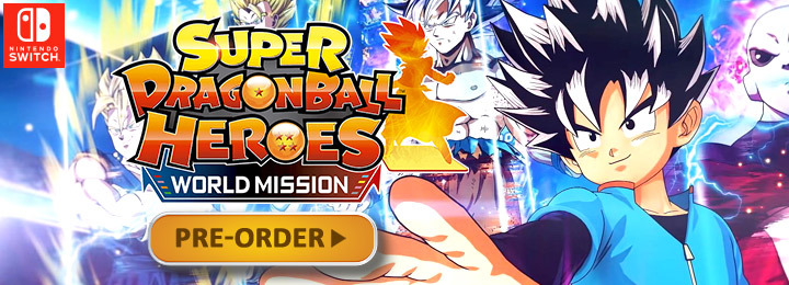 Super Dragon Ball Heroes: World Mission, Bandai Namco, Nintendo Switch, Switch, US, North America, Europe, Asia, Japan, West, release date, price, game, gameplay, features, trailer, video feature, Battle System, Game's modes