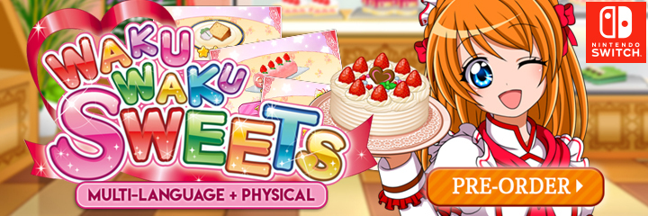 Waku Waku Sweets, release date, Nintendo Switch, Switch, Multi-Language, price, gameplay, features, pre-order, Asia, Southeast Asia