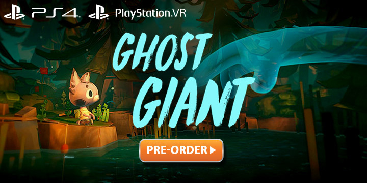 Ghost Giant, PS4, PSVR, PlayStation 4, PlayStation VR, Europe, Perpetual Games
