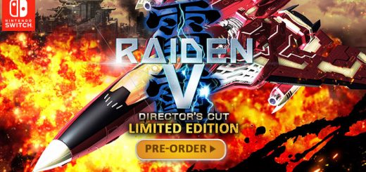 Raiden V: Director's Cut, Raiden V: Director's Cut [Limited Edition], Nintendo Switch, Switch, US, North America, gameplay, features, price, UFO Interactive, release date, pre-order